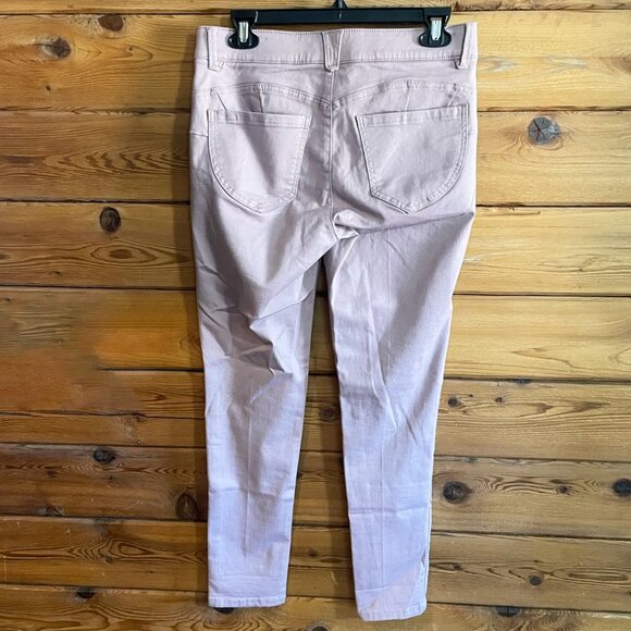 Democracy Ab Technology Lavender Purple High Rise Slim Straight Jeans Size 6 - Picture 2 of 10